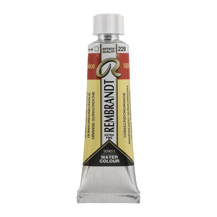 Rembrandt Aquarelle Tube 10 ml Anaranjado Quinacridona 229 Rembrandt Aquarelle Tube 10 ml Anaranjado Quinacridona 229