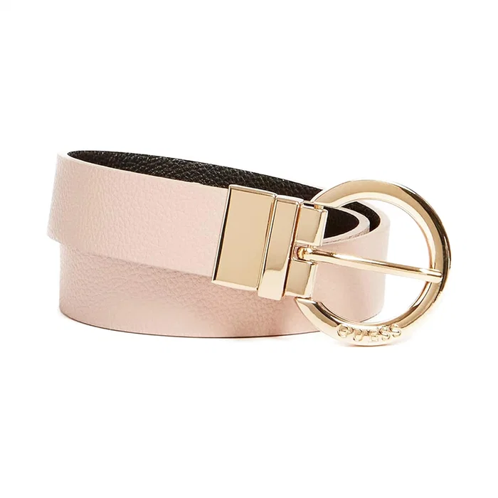 Guess Naya Ceinture en textile Rose Taille M Guess Naya Ceinture en textile Rose Taille M