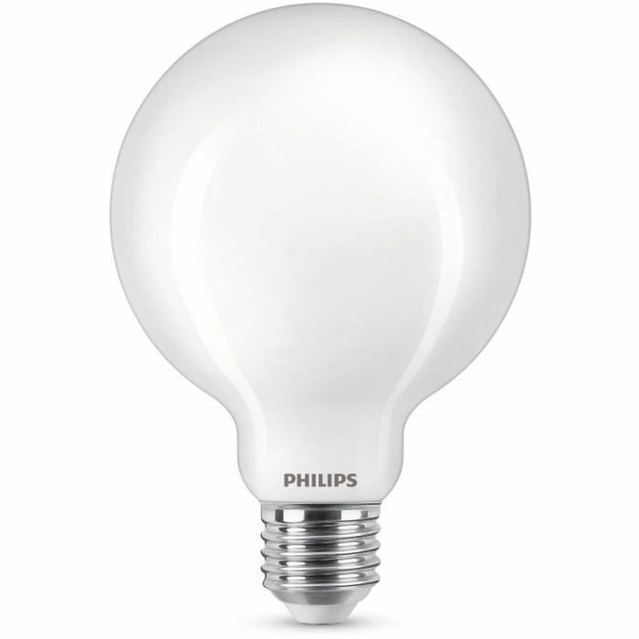 Philips Ampoule LED Équivalente 60W E27 Blanc Chaud Philips Ampoule LED Équivalente 60W E27 Blanc Chaud