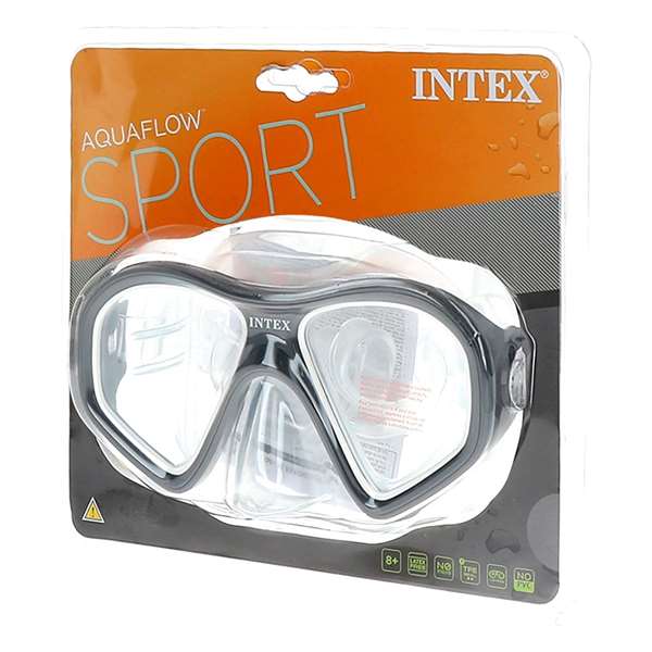 Intex Reef Rider - Masque de plongée en silicone pour adultes (+14 ans), modèles assortis
