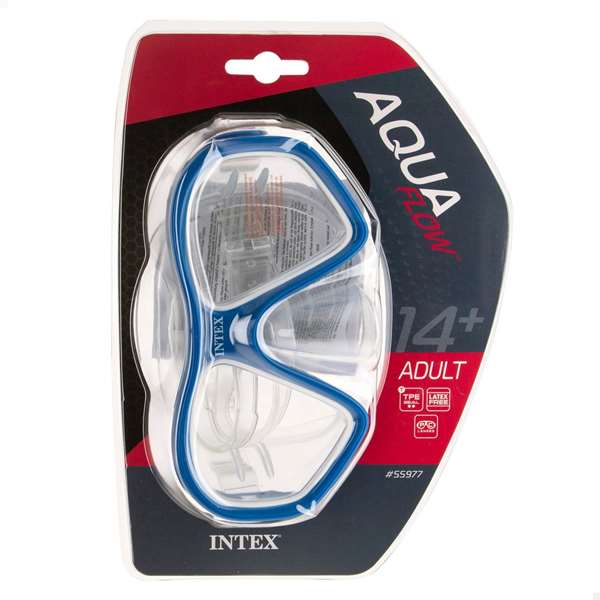 Intex Reef Rider - Masque de plongée en silicone pour adultes (+14 ans), modèles assortis
