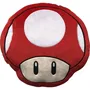 Mario Bros Coussin décoratif 3D Champignon en microfibre de Super Mario, 40 cm, pour salon ou chambre