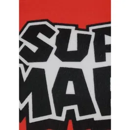 Mario Bros Coussin décoratif 3D Champignon en microfibre de Super Mario, 40 cm, pour salon ou chambre