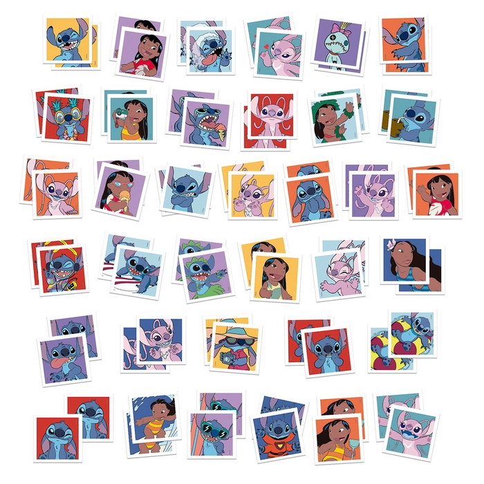 Educa Identic Stitch - Jeu de mémoire 72 cartes