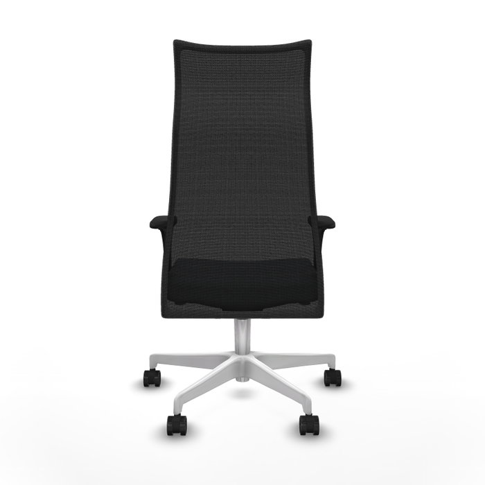 Piqueras y Crespo Chaise de Bureau Albacete XL Gris et Noir