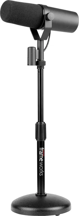 FRAMEWORKS Support Microphone de Table Base Ronde avec Hauteur Réglable FRAMEWORKS Support Microphone de Table Base Ronde avec Hauteur Réglable