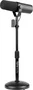 FRAMEWORKS Support Microphone de Table Base Ronde avec Hauteur Réglable