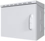 Lanview Midi Classic Armoire pour vidéosurveillance extérieure montée sur poteau pour 4 caméras avec ventilation et rails DIN, dimensions 575 x 425 x 500 mm