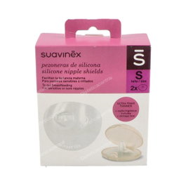 Suavinex Protection de mamelon en silicone Taille S, 2 unités