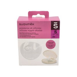 Suavinex Protection de mamelon en silicone Taille S, 2 unités