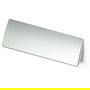 Giusti Tirador Tabla en zamak, finition aluminium RAL 9006, distances entre centres 128 mm et 224 mm