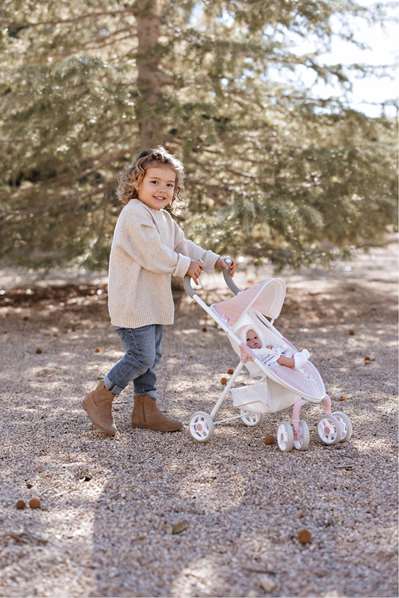 Muñecas Arias Universe - Poussette Canne, Dimensions 29 x 53 x 60 cm, Hauteur guidon 62 cm, Pour Enfant à partir de 3 ans