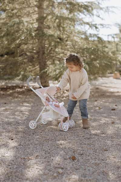 Muñecas Arias Universe - Poussette Canne, Dimensions 29 x 53 x 60 cm, Hauteur guidon 62 cm, Pour Enfant à partir de 3 ans