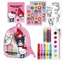 Cerdá Sac à Dos Coloriage Hello Kitty 22 x 23 x 7 cm - Mochila à Colorier pour Enfant Dès 3 Ans - Rose