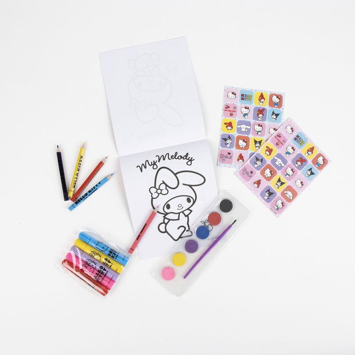 Cerdá Sac à dos enfant Hello Kitty colorable rose