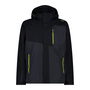Veste de Sport pour Homme Campagnolo Man Zip Detachable Inn Noir M