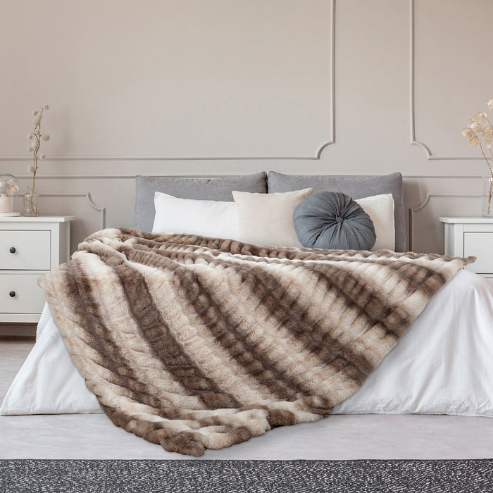 Home Deco Factory Manta Luxury Bicolore 140x200 cm