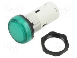 LOVATO ELECTRIC Lampe de contrôle Platinum 22mm Verte