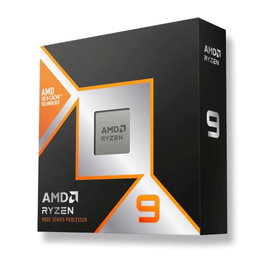 AMD Ryzen 9 9900X3D Processeur 4.4 GHz Socket AM5 12 Cœurs 24 Threads Cache 128 Mo DDR5 PCIe 5.0 Sans Ventilateur