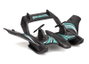 Bizak - Avion anfibie Aqua Wingz avec éclairage LED, radiocommandé 2 voies