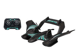 Bizak - Avion anfibie Aqua Wingz avec éclairage LED, radiocommandé 2 voies