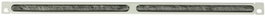 Lanview Panneau organisateur de câbles brossé 1/2U 19" Blanc
