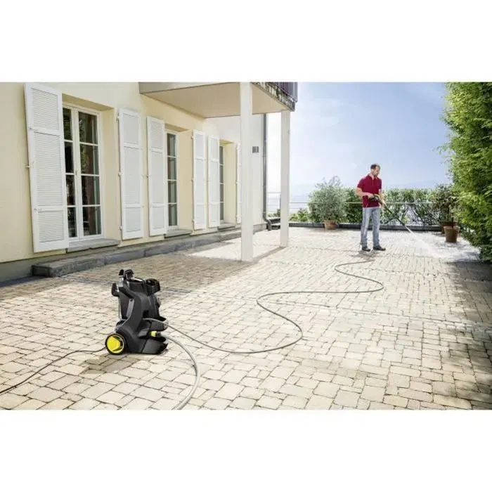 Karcher Nettoyeur haute pression K5 Power Control Flex Home&Brush 2100W 145 bars 500L/h - Livré avec 2 brosses et 2 détergents Karcher Nettoyeur haute pression K5 Power Control Flex Home&Brush 2100W 145 bars 500L/h - Livré avec 2 brosses et 2 détergents