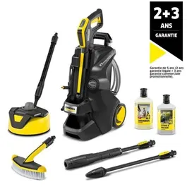 Karcher Nettoyeur haute pression K5 Power Control Flex Home&Brush 2100W 145 bars 500L/h - Livré avec 2 brosses et 2 détergents
