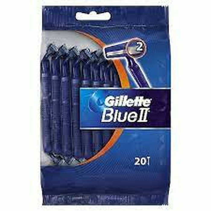 Gillette Blue II Rasoirs Jetables 20 Unités Gillette Blue II Rasoirs Jetables 20 Unités