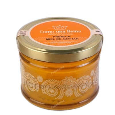 COMO UNA REINA Miel de Fleur d'Oranger en Pot en Verre Premium 600g COMO UNA REINA Miel de Fleur d'Oranger en Pot en Verre Premium 600g