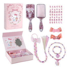 Cerdá Set de beauté Hello Kitty boîte d'accessoires rose