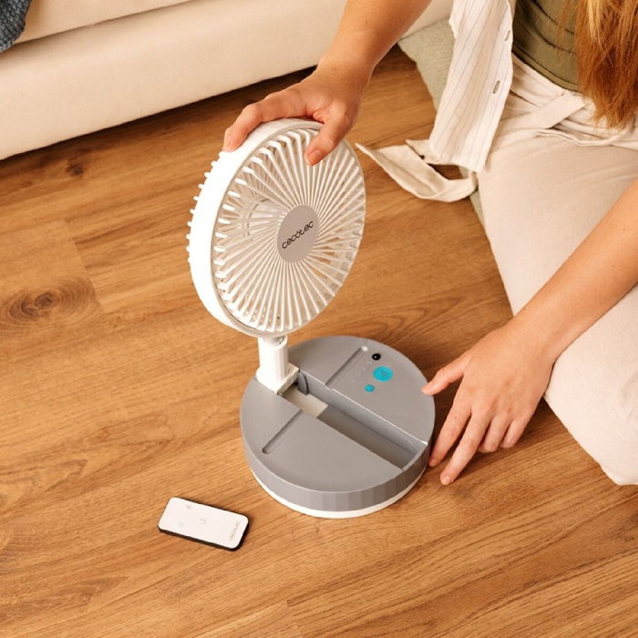 Ventilateur Portable Pliable Cecotec EnergySilence 800 FoldAir Portable Control 5,5 W Blanc