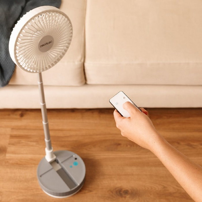 Ventilateur Portable Pliable Cecotec EnergySilence 800 FoldAir Portable Control 5,5 W Blanc