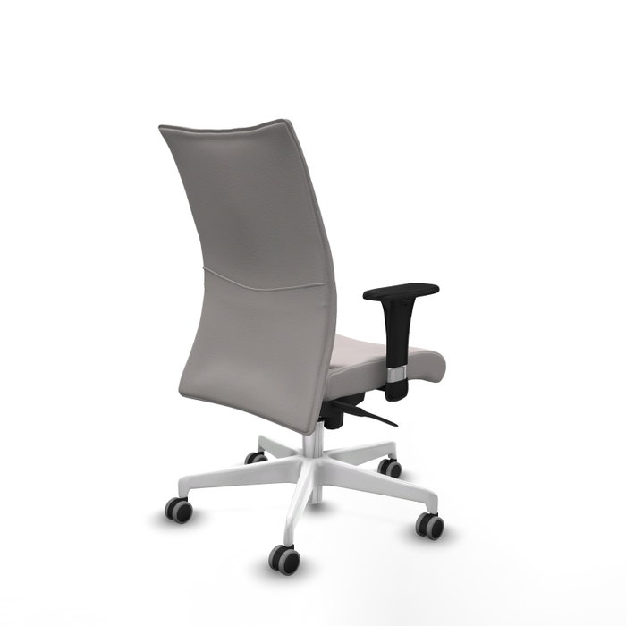 Piqueras Y Crespo Silla Albacete Confidente Blanche avec mécanisme synchrone Piqueras Y Crespo Silla Albacete Confidente Blanche avec mécanisme synchrone