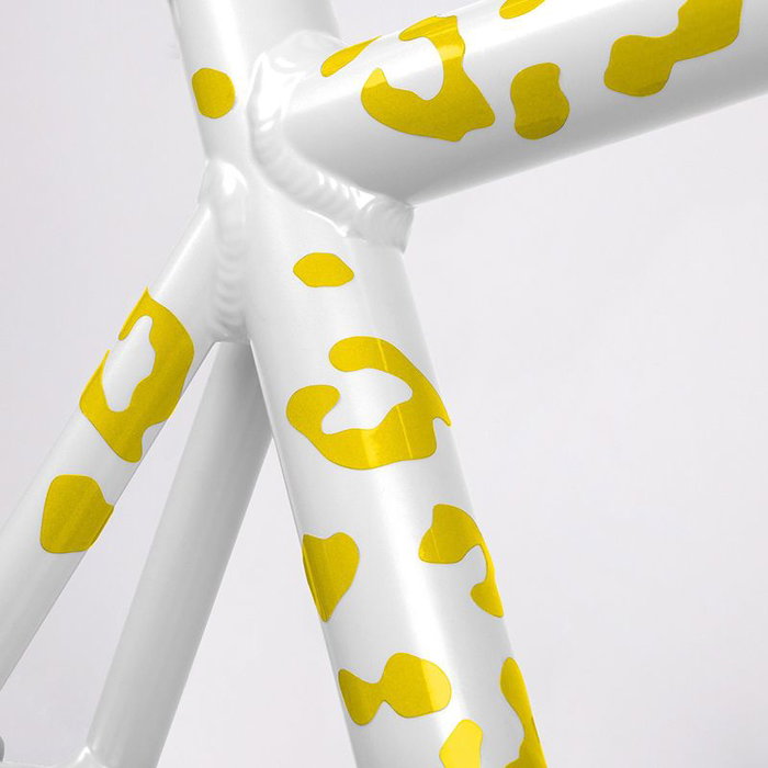 Bookman Kit d'autocollants réfléchissants motif léopard jaune