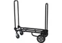 Algamaudio Saatr-200 - Chariot Pliable Capacité 200 kg Acier, Noir pour Équipements Musique DJ Sonorisation