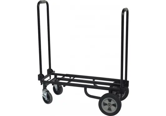 Algamaudio Saatr-200 - Chariot Pliable Capacité 200 kg Acier, Noir pour Équipements Musique DJ Sonorisation