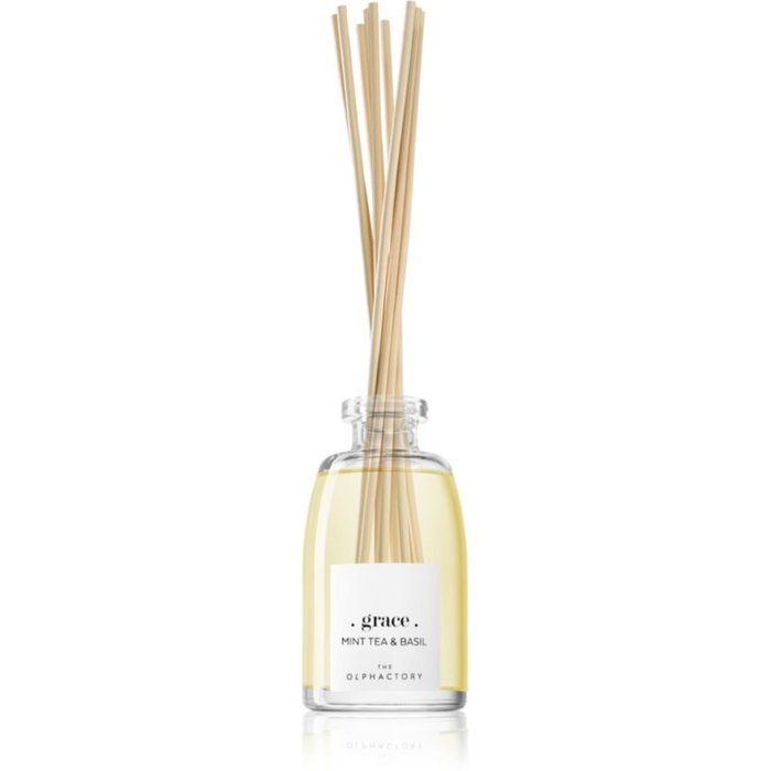 The Olphactory Grace Mint Tea & Basil Diffuseur de parfum à roseaux 250 ml The Olphactory Grace Mint Tea & Basil Diffuseur de parfum à roseaux 250 ml