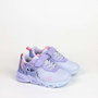 Stitch Chaussures de sport enfant avec lumières, semelle légère EVA, modèle T025, taille 25, couleur violet