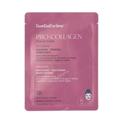 ESENTIAL AROMS TISSUE MASK PRO-COLLAGEN lot de 12 unités ESENTIAL AROMS TISSUE MASK PRO-COLLAGEN lot de 12 unités
