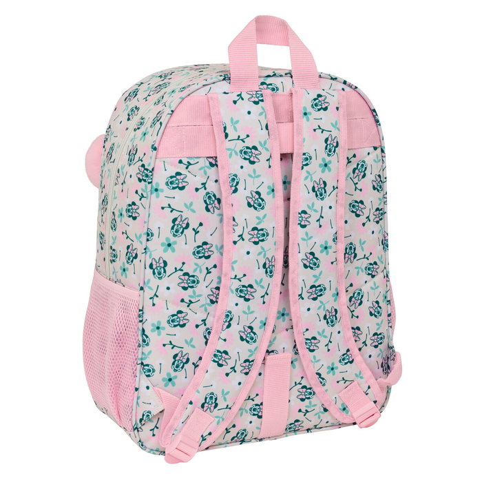 Cartable Minnie Mouse Minty Rose 33 x 42 x 14 cm