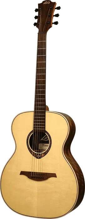 LAG Guitare Acoustique Auditorium Tramontane 318 Naturelle - Table Epicéa Massif - Lag