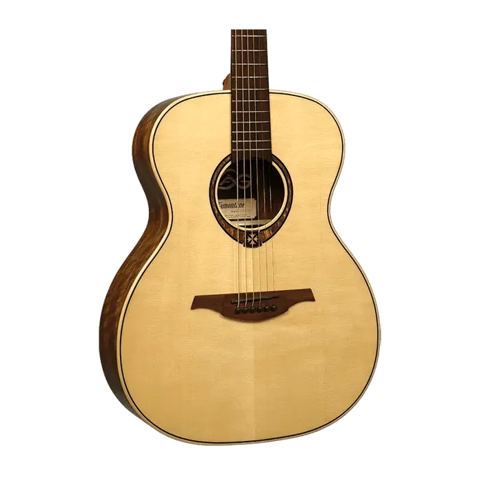 LAG Guitare Acoustique Auditorium Tramontane 318 Naturelle - Table Epicéa Massif - Lag