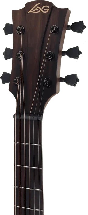 LAG Guitare Acoustique Auditorium Tramontane 318 Naturelle - Table Epicéa Massif - Lag