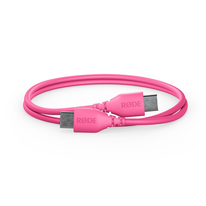 RODE SC22 Câble USB-C à USB-C Rose 30 cm pour Microphones et Périphériques RODE SC22 Câble USB-C à USB-C Rose 30 cm pour Microphones et Périphériques