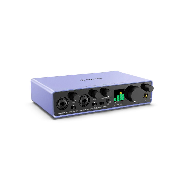 DONNER Livejack 2X2 Interface Audio USB-C 24 bits/192 kHz avec entrées XLR Combo et alimentation 48V DONNER Livejack 2X2 Interface Audio USB-C 24 bits/192 kHz avec entrées XLR Combo et alimentation 48V