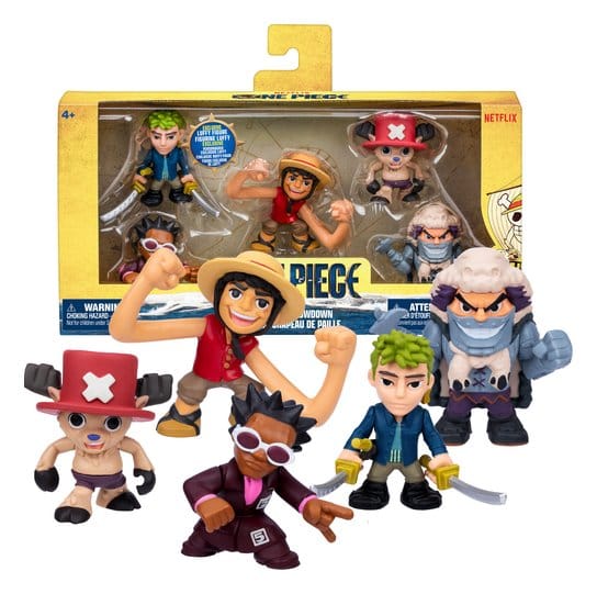 Moose Toys Pack de 5 mini figurines One Piece - Luffy, Zoro, Chopper, Wapol et Mr. 5 Moose Toys Pack de 5 mini figurines One Piece - Luffy, Zoro, Chopper, Wapol et Mr. 5