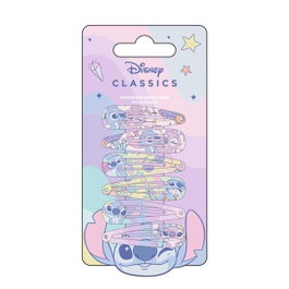 Cerdá Accessoire de cheveux 6 barrettes Stitch 6,5 x 12,5 x 0,1 cm pour enfants - Lilas