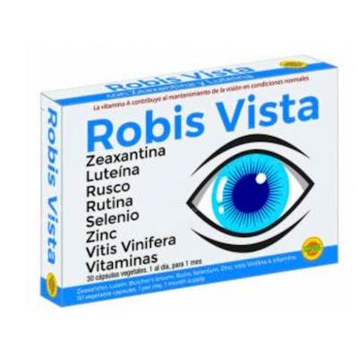 ROBIS Complément Alimentaire Vue 30 Gélules Luteine Zeaxanthine Vitamine A ROBIS Complément Alimentaire Vue 30 Gélules Luteine Zeaxanthine Vitamine A