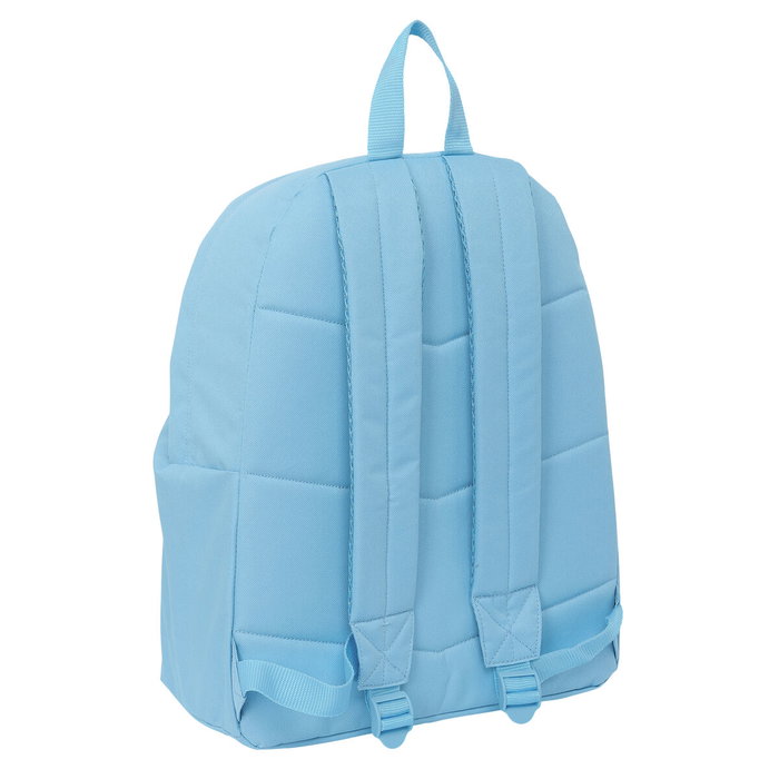 Safta Munich Basics Sac à dos 33 x 42 x 15 cm Bleu